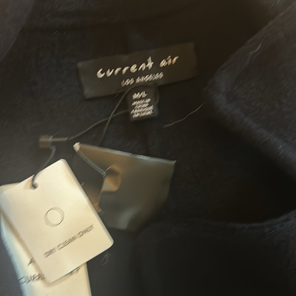 NWT Current Air Navy Wool Coat - Picture 8 of 12